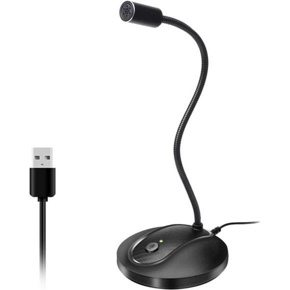 USB Microphone, Computer PC Microphone with Mute Button for Streaming,Podcasting